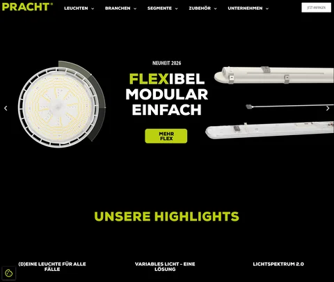 Shop-Screenshot PRACHT